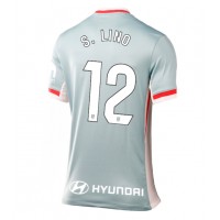 Camiseta Atletico Madrid Samuel Lino #12 Visitante Equipación para mujer 2024-25 manga corta